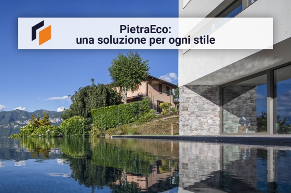 La pietra ricomposta Pietraeco: una soluzione per ogni stile