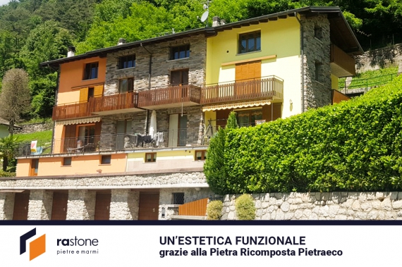 Un'estetica funzionale grazie alla pietra ricomposta Pietraeco