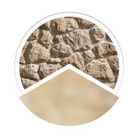 Rivestimenti in pietra ricostruita per interni sabbia
